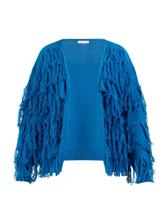 Foto van product IZIA Gebreid vest royal blue / koningsblauw