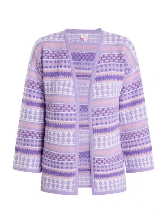 Foto van product IZIA Gebreid vest sering / pink / wit