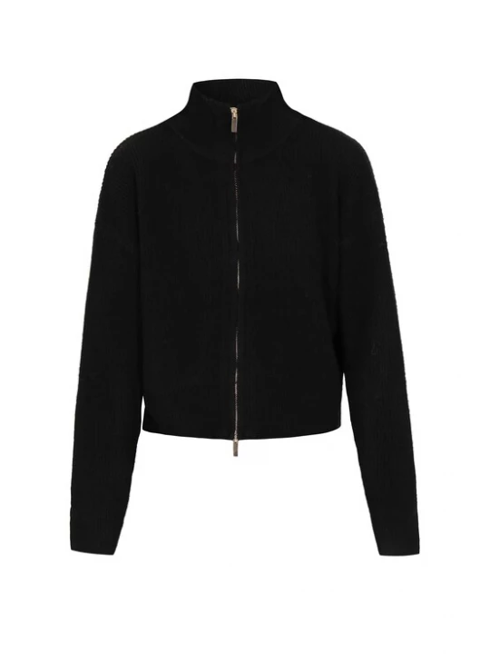 Foto van product IZIA Gebreid vest zwart