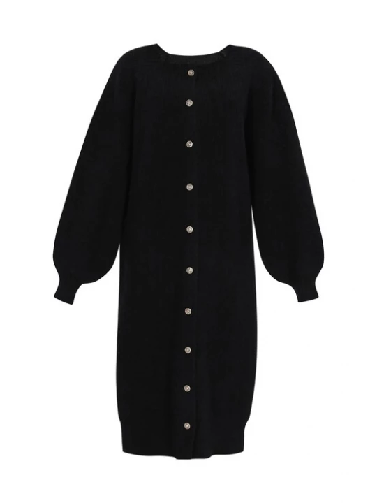 Foto van product IZIA Gebreid vest zwart