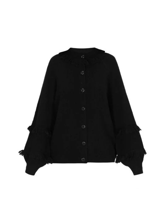 Foto van product IZIA Gebreid vest zwart