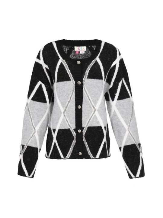 Foto van product IZIA Gebreid vest zwart