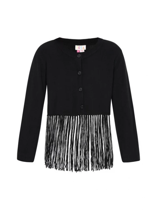 Foto van product IZIA Gebreid vest zwart