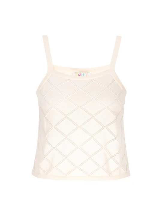 Foto van product IZIA Gebreide top crème