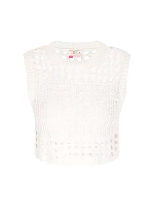 Foto van product IZIA Gebreide top offwhite