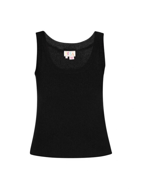 Foto van product IZIA Gebreide top zwart