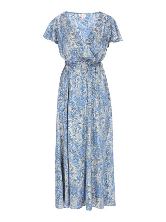 Foto van product IZIA Jurk beige / blauw