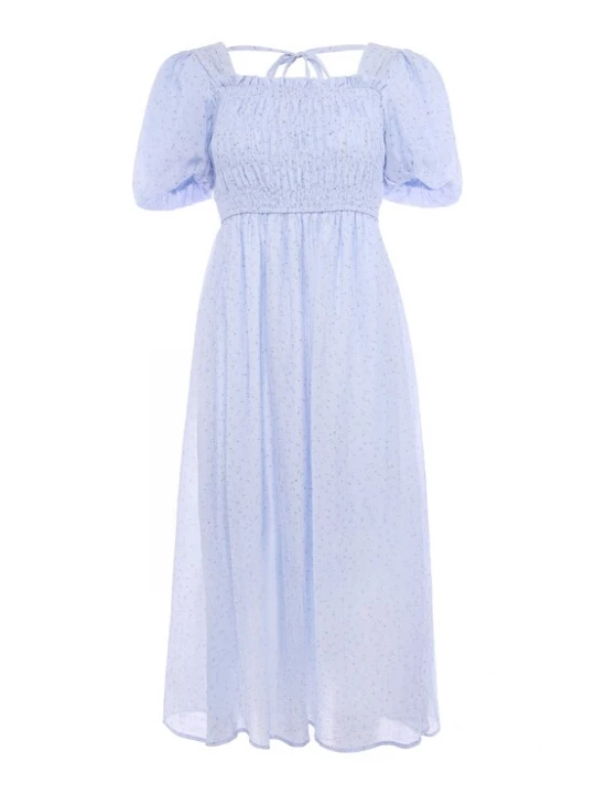 Foto van product IZIA Jurk blauw / gemengde kleuren