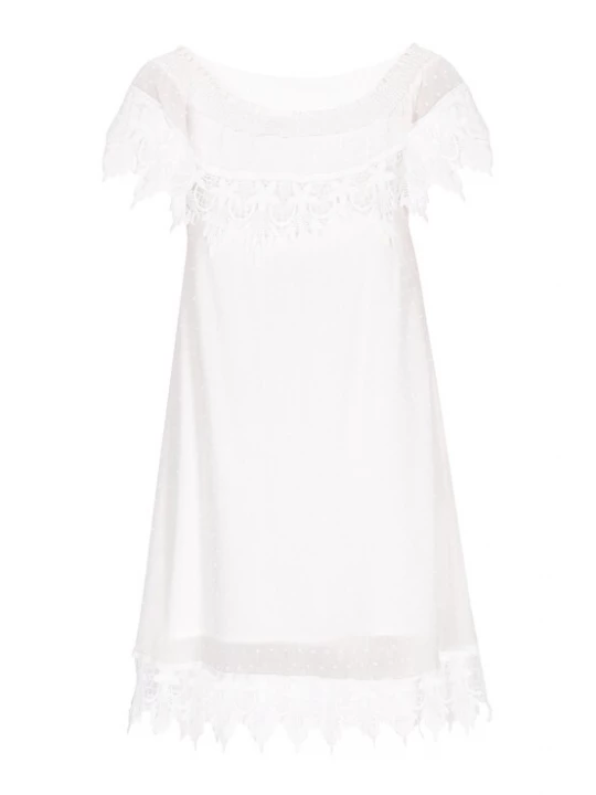 Foto van product IZIA Jurk 'Boho' wit