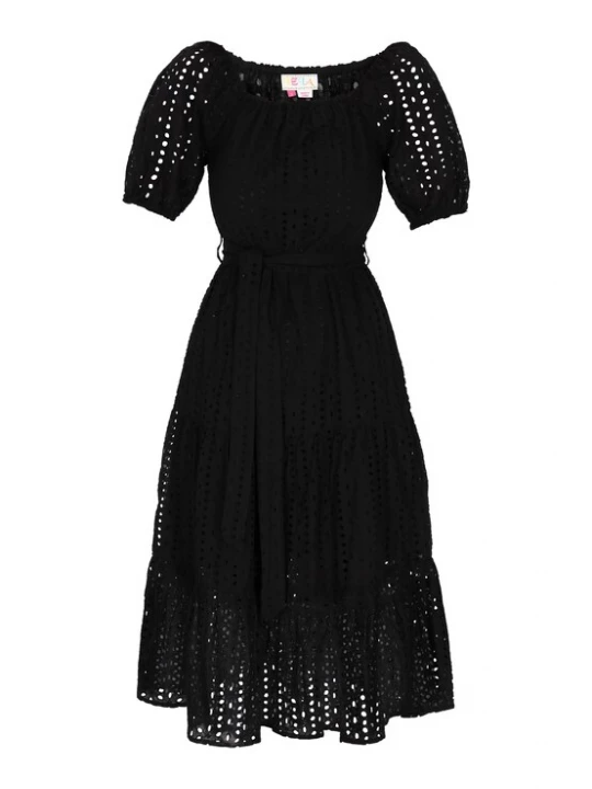 Foto van product IZIA Jurk 'Boho' zwart