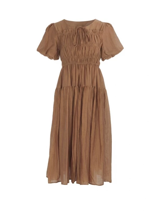 Foto van product IZIA Jurk bruin