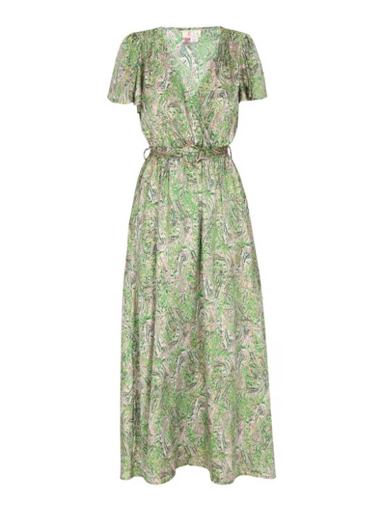 Foto van product IZIA Jurk groen / gemengde kleuren