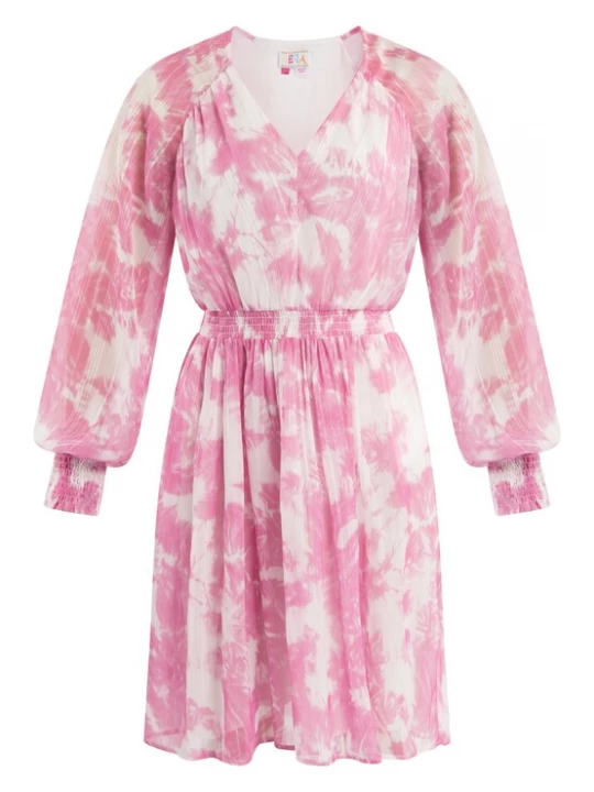 Foto van product IZIA Jurk pink / wit
