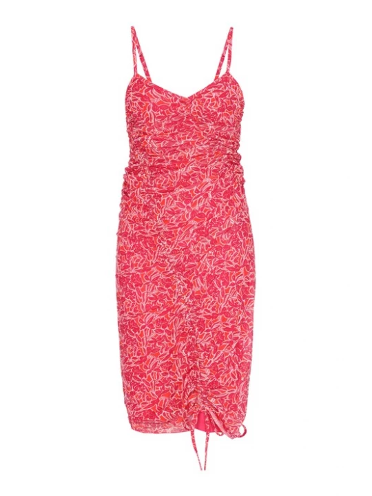 Foto van product IZIA Jurk rood / wit