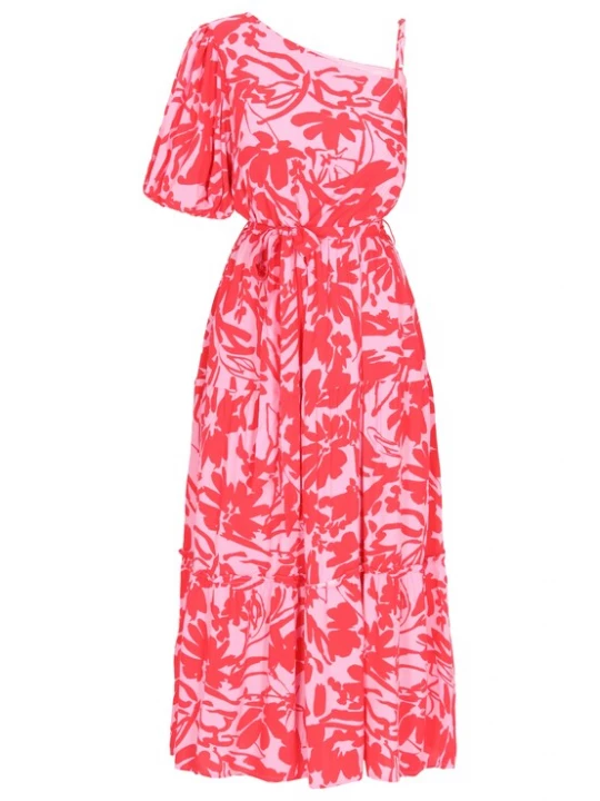 Foto van product IZIA Jurk rosa / rood