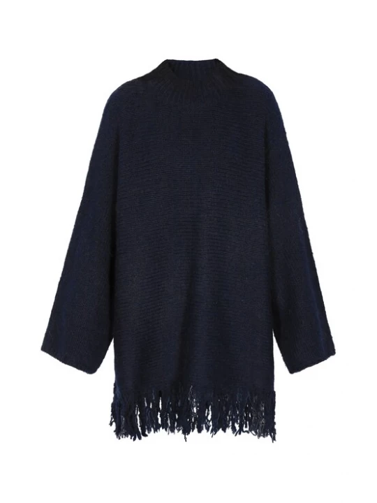 Foto van product IZIA Oversized trui 'Boho' marine