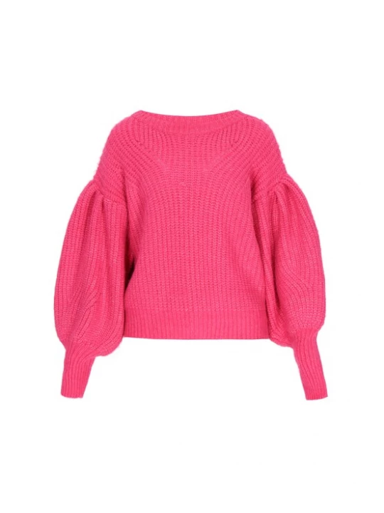Foto van product IZIA Oversized trui fuchsia