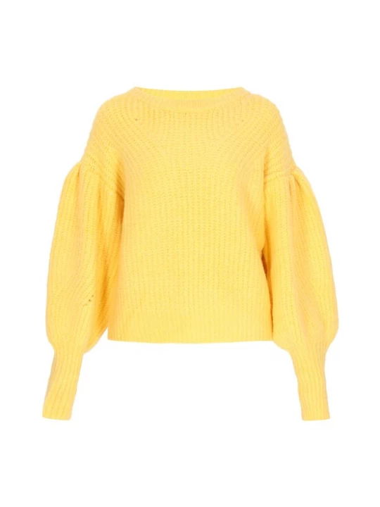 Foto van product IZIA Oversized trui geel