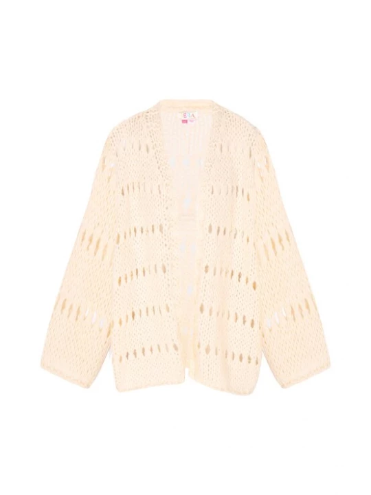 Foto van product IZIA Oversized vest 'Boho' beige