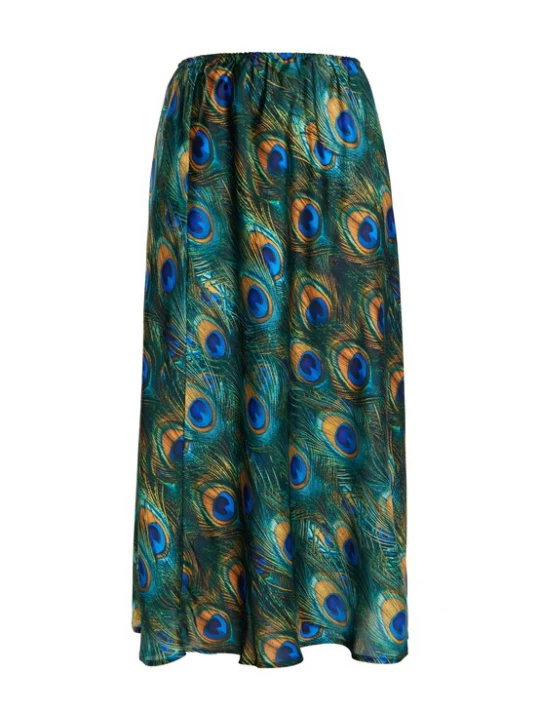Foto van product IZIA Rok blauw / turquoise / groen / oranje