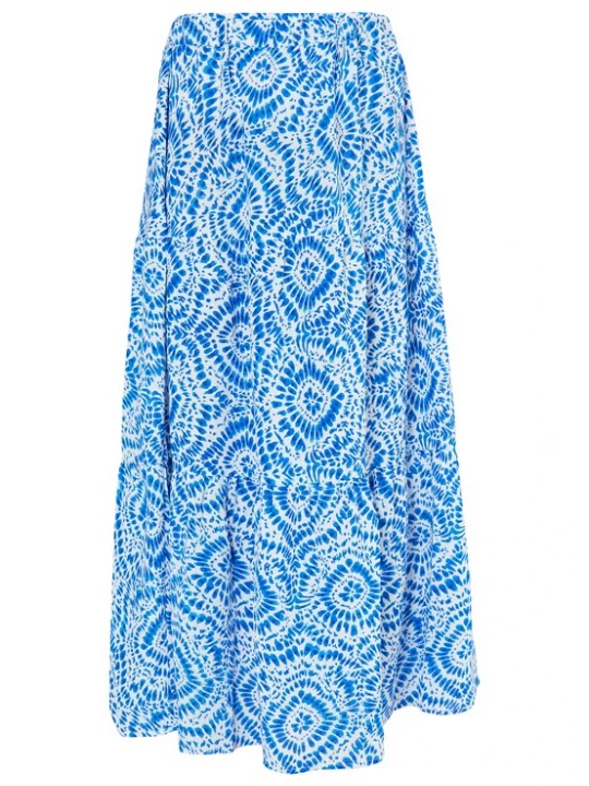 Foto van product IZIA Rok blauw / wit
