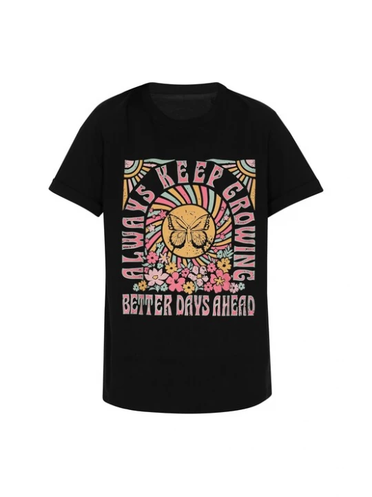 Foto van product IZIA Shirt gemengde kleuren / zwart