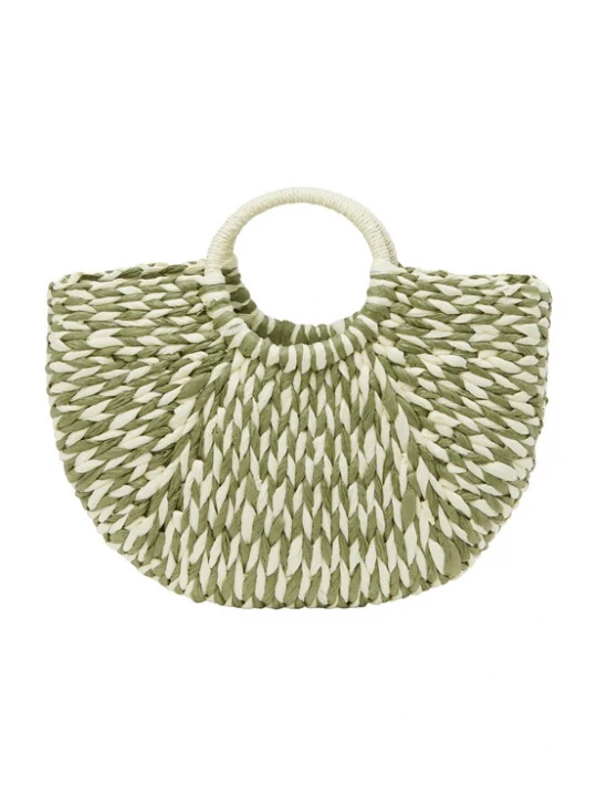 Foto van product IZIA Strandtas beige / groen