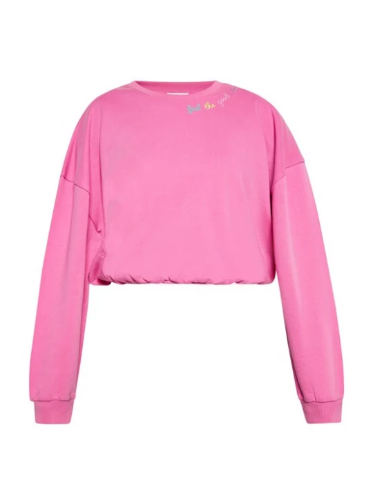 Foto van product IZIA Sweatshirt geel / groen / lichtlila / pink