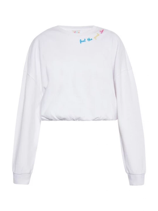 Foto van product IZIA Sweatshirt gemengde kleuren / wit