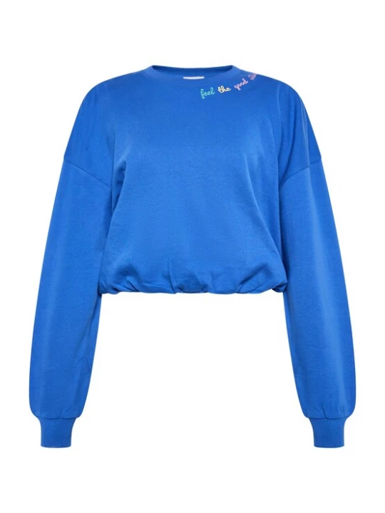 Foto van product IZIA Sweatshirt kobaltblauw / gemengde kleuren