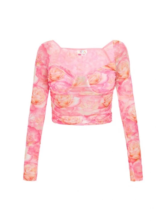 Foto van product IZIA Top gemengde kleuren / lichtroze