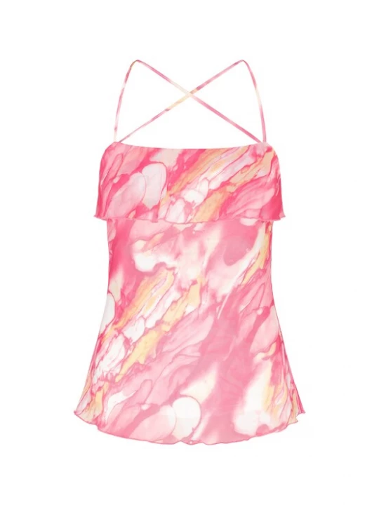 Foto van product IZIA Top gemengde kleuren / pink