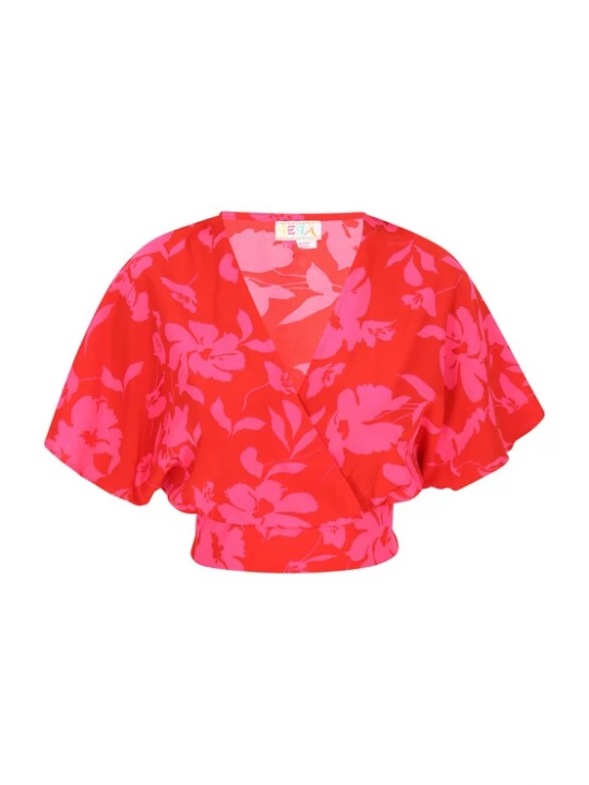 Foto van product IZIA Top pink / rood