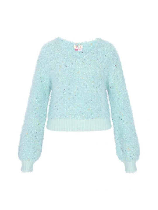Foto van product IZIA Trui aqua / gemengde kleuren