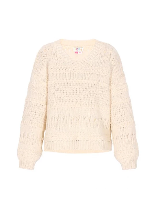 Foto van product IZIA Trui 'Boho' wolwit