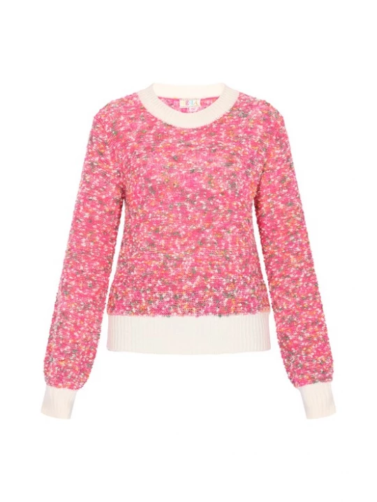 Foto van product IZIA Trui crème / pink