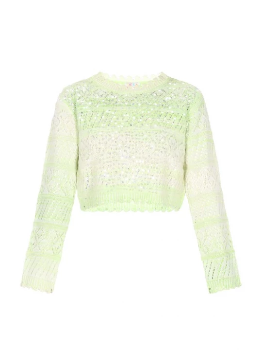 Foto van product IZIA Trui 'Fashion Look' pastelgroen / lichtgroen