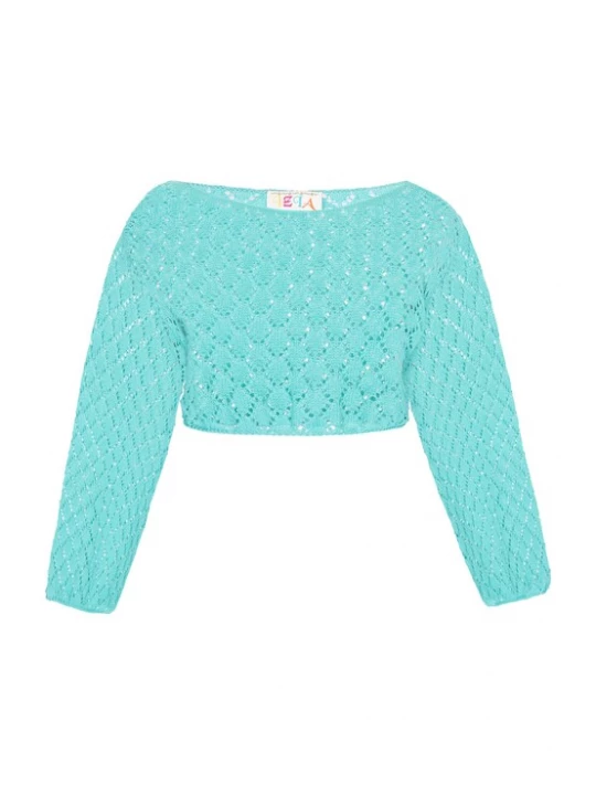Foto van product IZIA Trui 'Fashion Look' turquoise