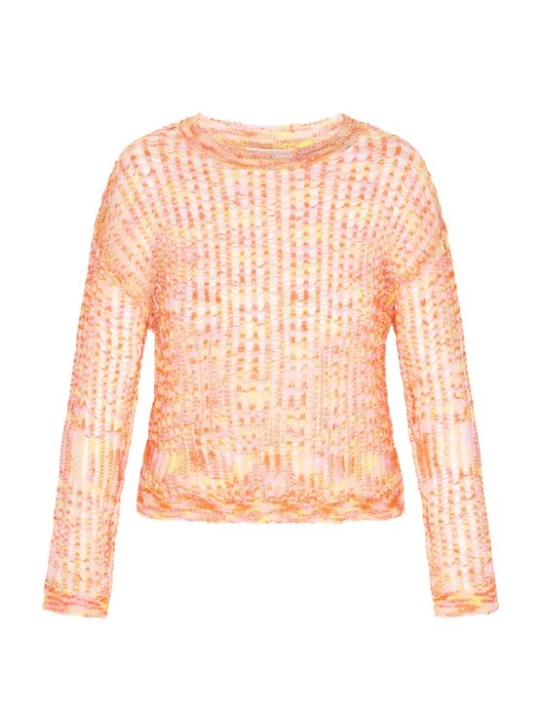 Foto van product IZIA Trui geel / oranje / rosa