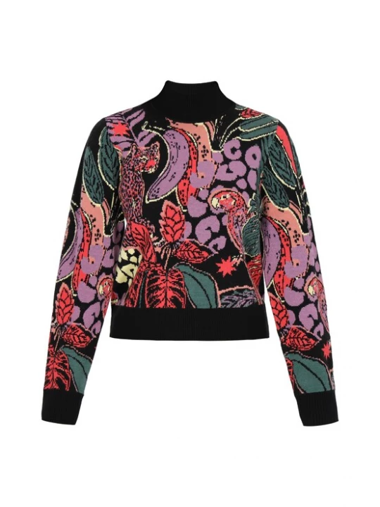 Foto van product IZIA Trui gemengde kleuren / zwart