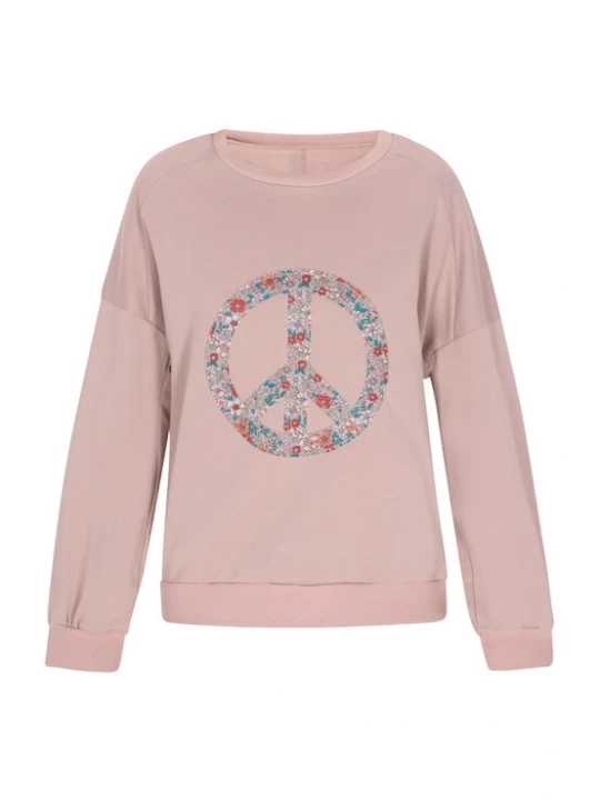 Foto van product IZIA Trui groen / rosa / magenta