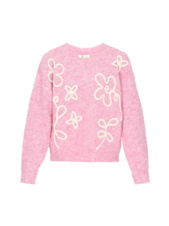 Foto van product IZIA Trui lichtbeige / rosa