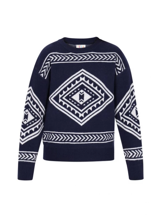 Foto van product IZIA Trui navy / wit