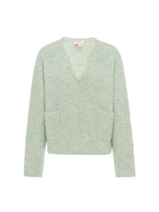 Foto van product IZIA Trui turquoise