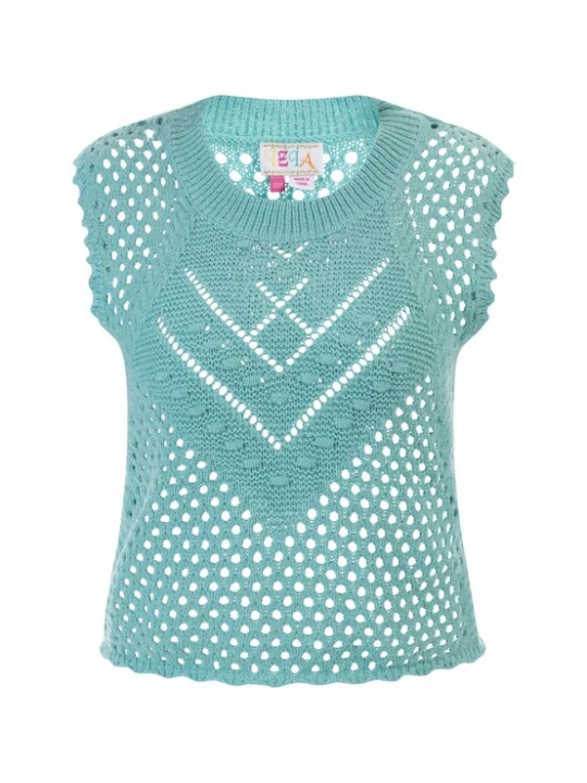 Foto van product IZIA Trui turquoise
