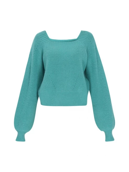Foto van product IZIA Trui turquoise