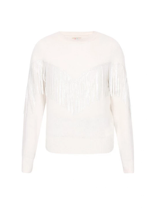 Foto van product IZIA Trui zilver / offwhite