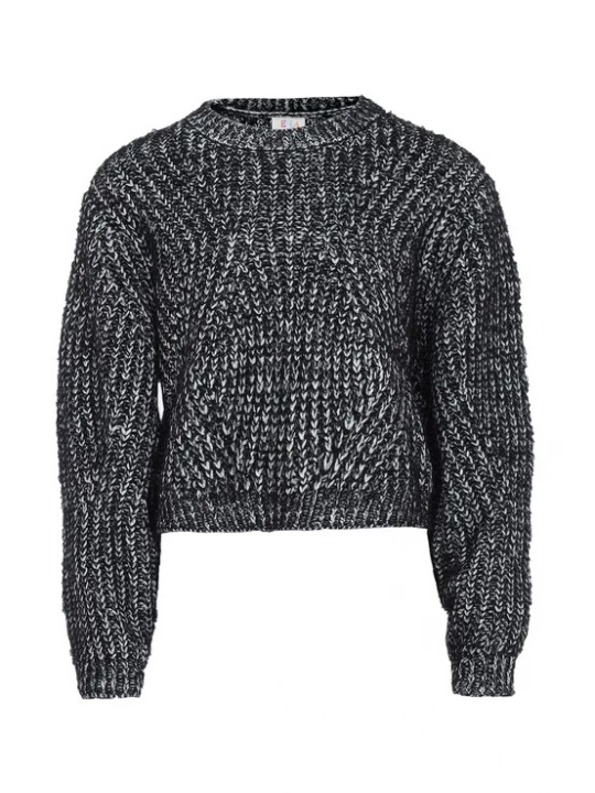 Foto van product IZIA Trui zwart / offwhite