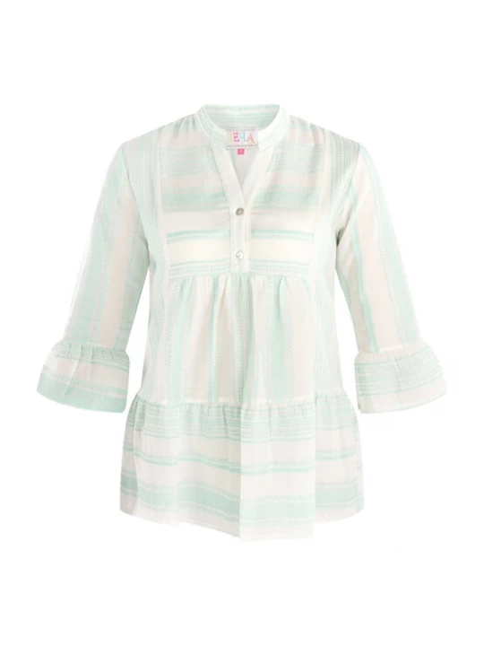 Foto van product IZIA Tuniek mintgroen / wit