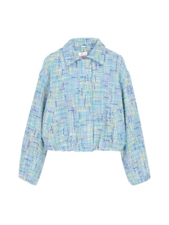Foto van product IZIA Tussenjas aqua / geel